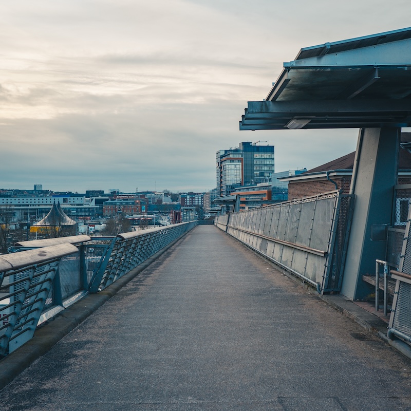Gaarden Bridge in Kiel